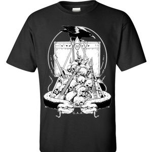 G.A.A. Members Pyramid of Addicts Guitar T SHIRT